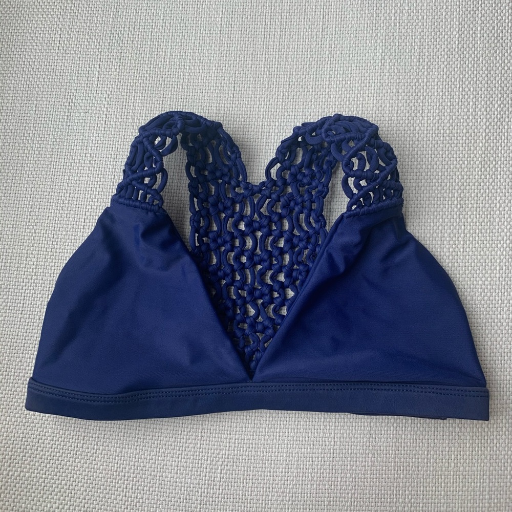 Mikoh Tuamotu Macreme Bikini Top